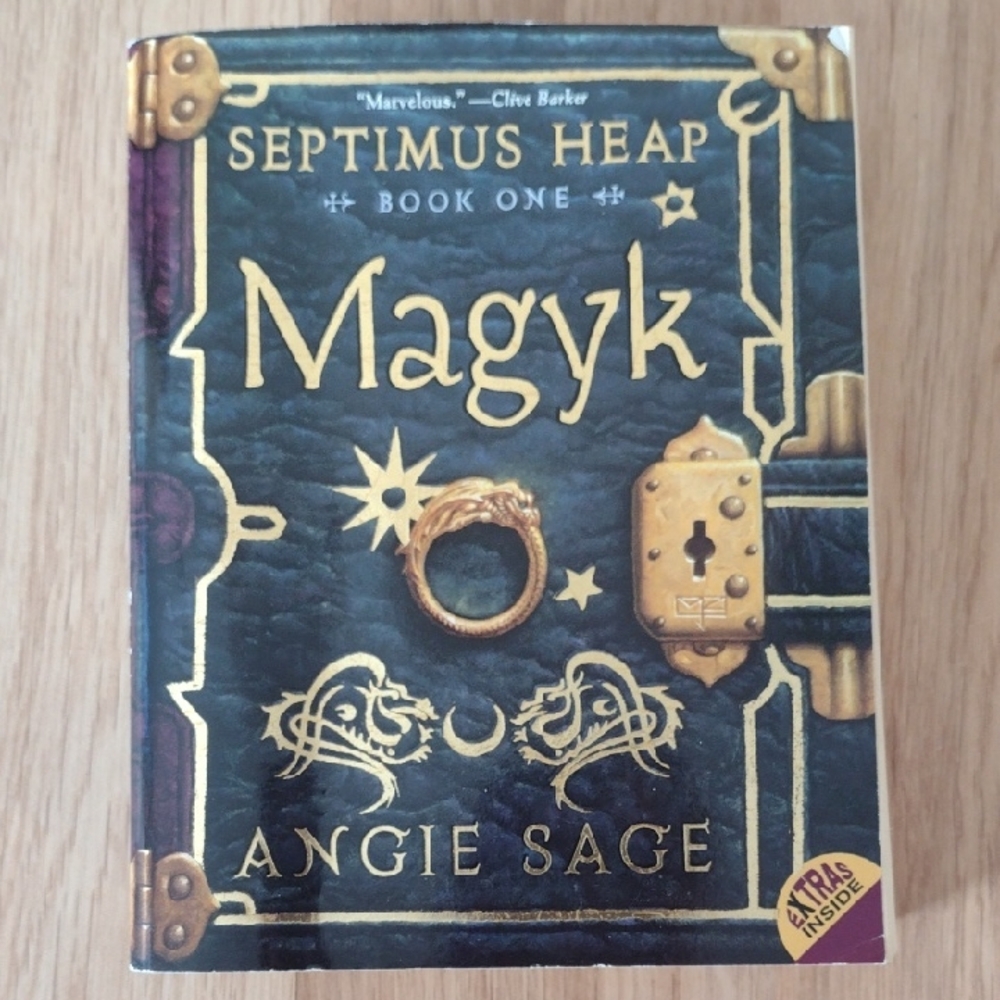 Magyk Septimus Heap Book One Paperback Like New 2006 First Edition